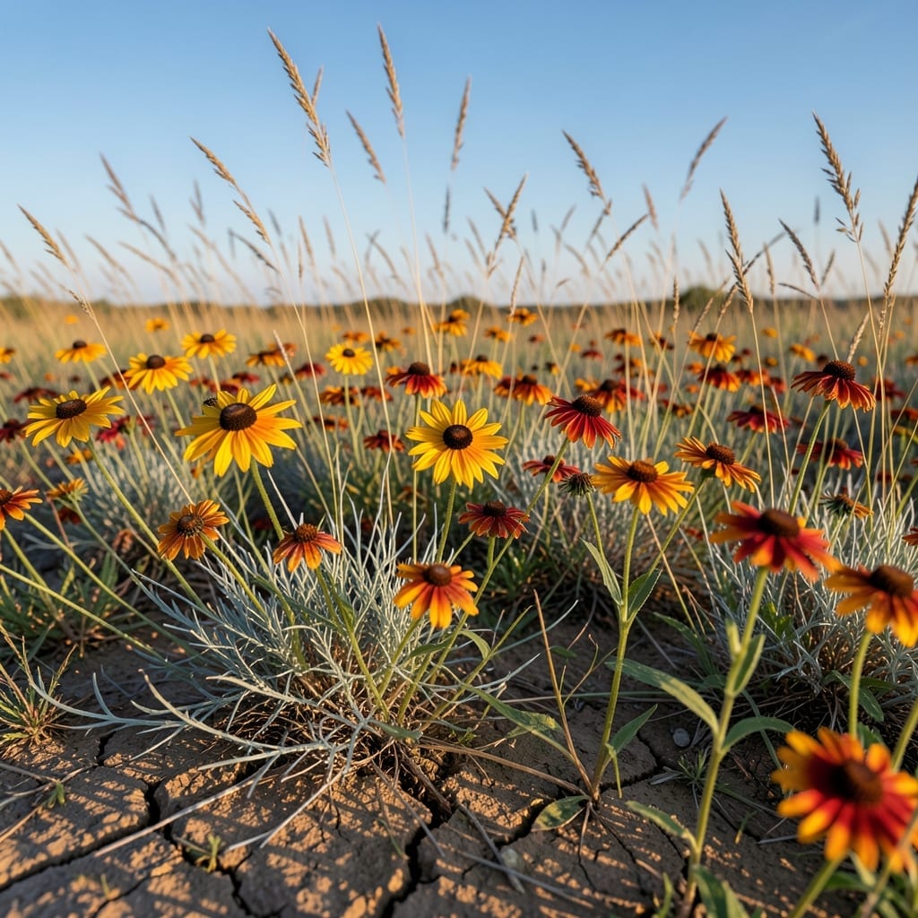 Drought-Resistant Prairie Wildflowers