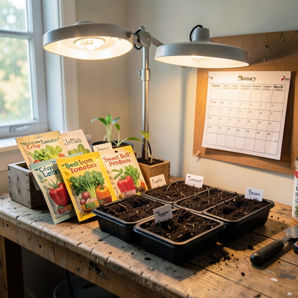When to Start Seeds Indoors Chart: Zone-Specific Planting Timeline