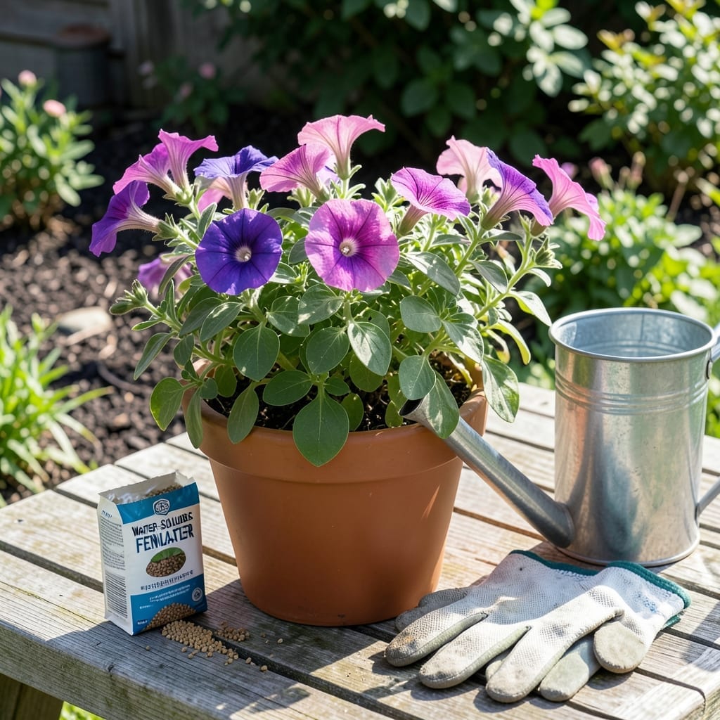 Water Soluble Fertilizer for Petunias: Boost Flower Power Fast
