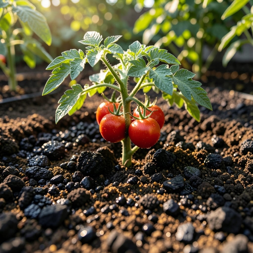 Biochar-Infused Soil