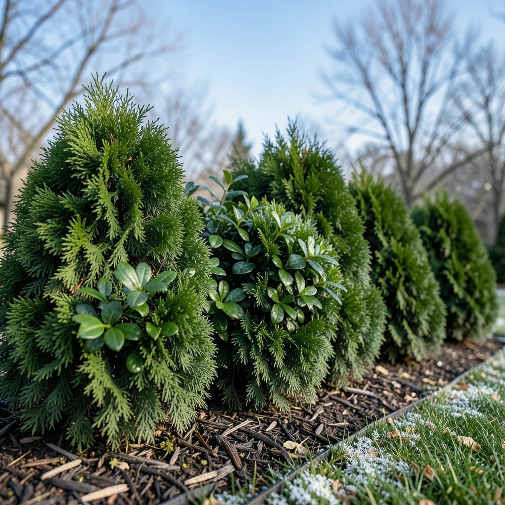Dwarf Evergreen Shrubs