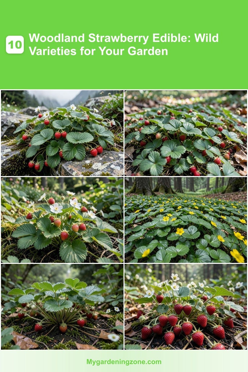 10 Woodland Strawberry Edible: Wild Varieties for Your Garden 10 Woodland Strawberry Edible: Wild Varieties for Your Garden
