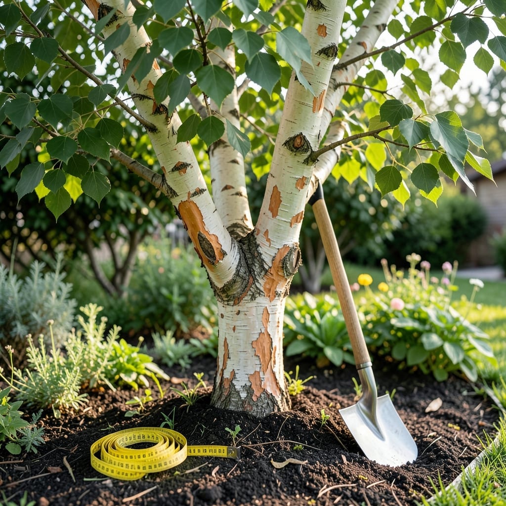 River Birch Spacing: Optimal Distance for Healthy Growth River Birch Spacing: Optimal Distance for Healthy Growth