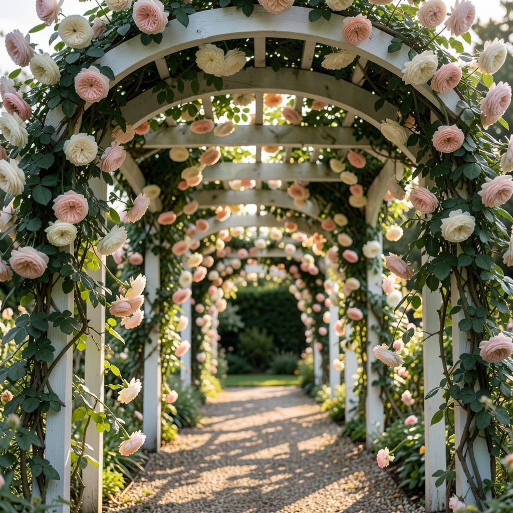 Rose Arches and Pergolas