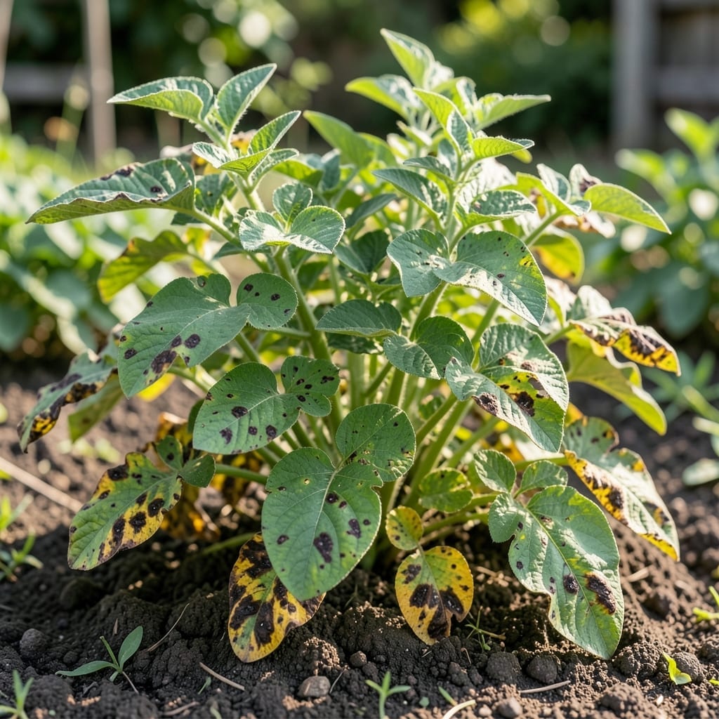Potato Plant Blight: Recognition and Natural Remedy Solutions