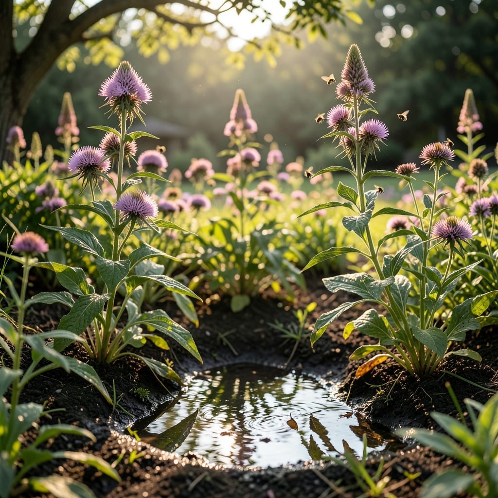 Native Wildflower Rain Garden