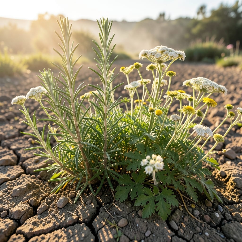 Rosemary and Yarrow Teamwork