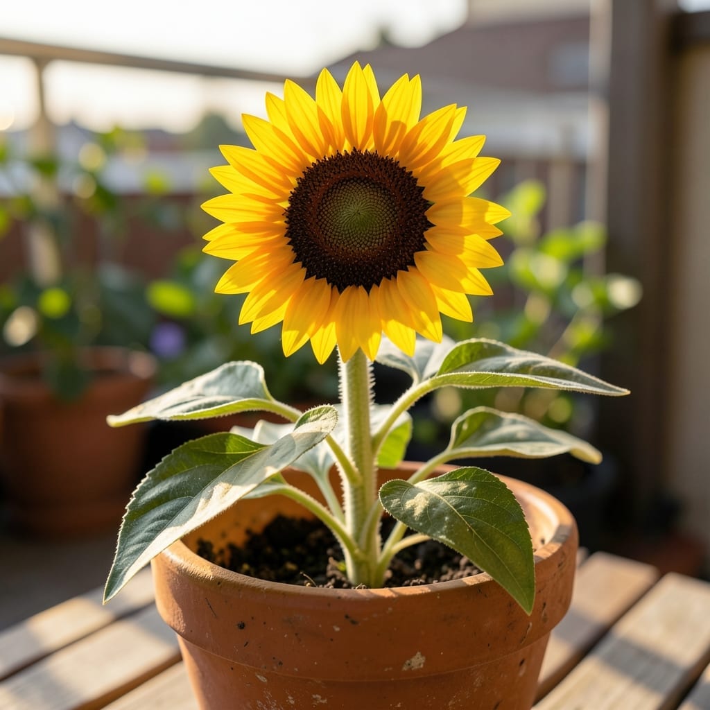 Dwarf Sunflower Bright Bandolier