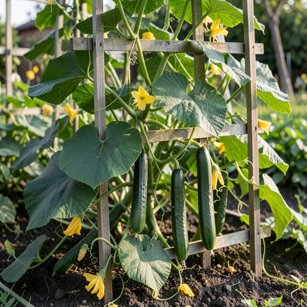 Cucumber Plant Height: Typical Growth Range and Factors
