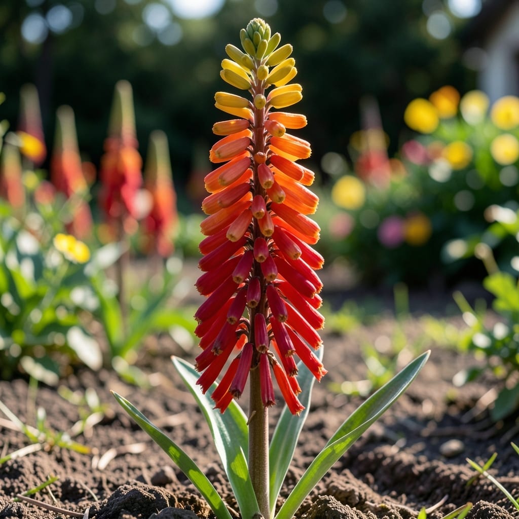 Red Hot Poker Kniphofia