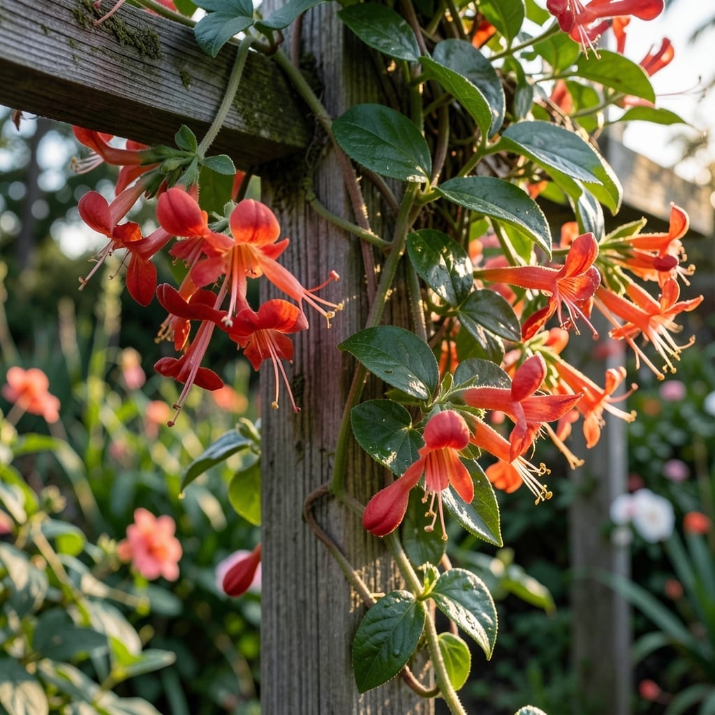 Coral Honeysuckle Native Vine