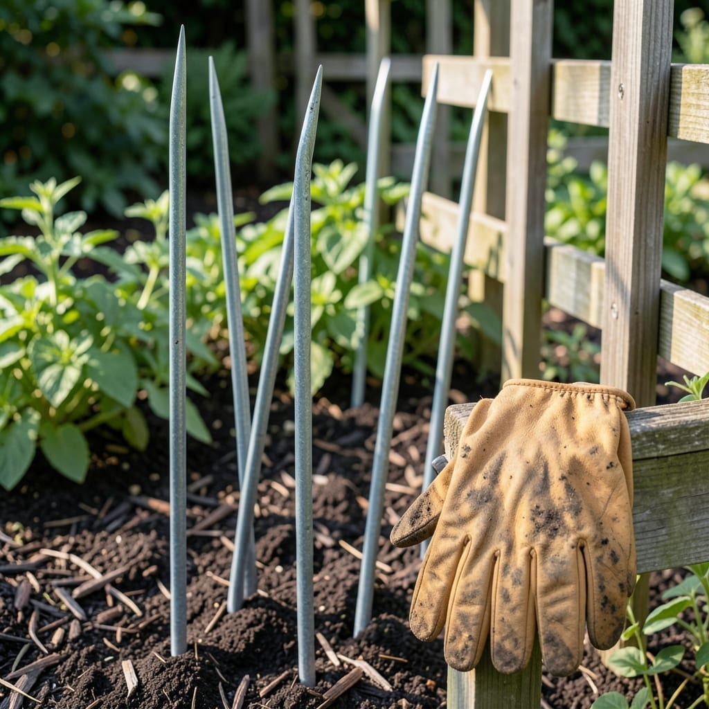 Metal Stakes for Chicken Wire: Secure Fencing for Lasting Protection
