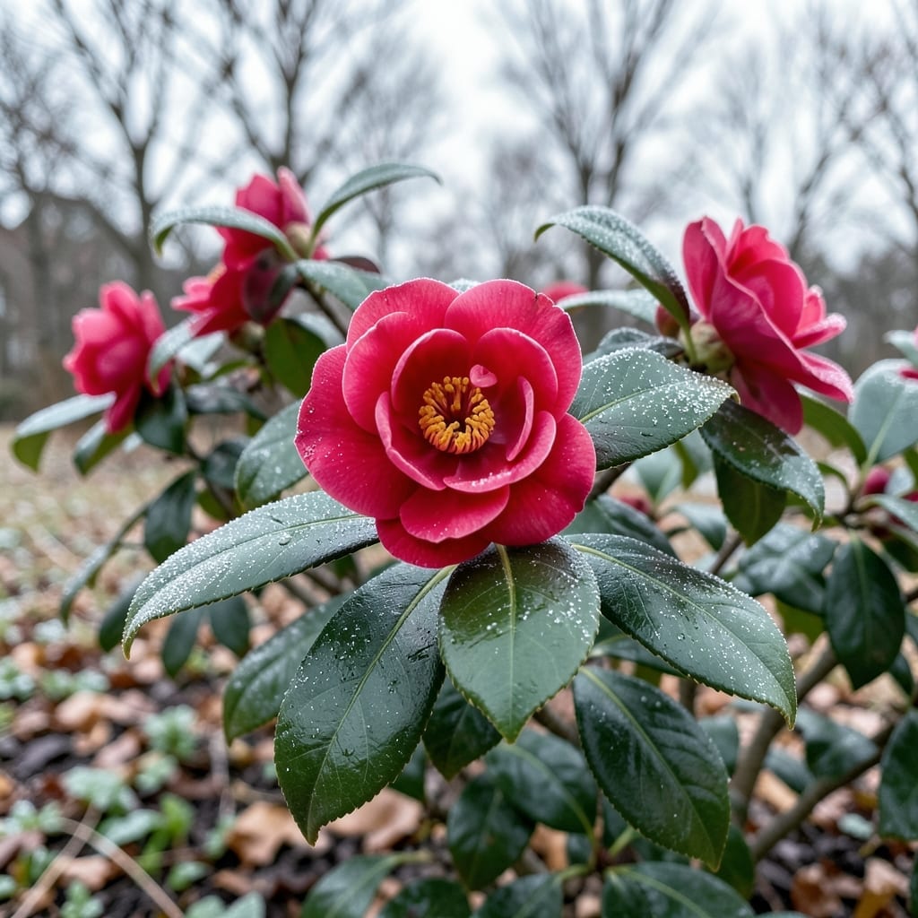 Camellias for Winter Blooms