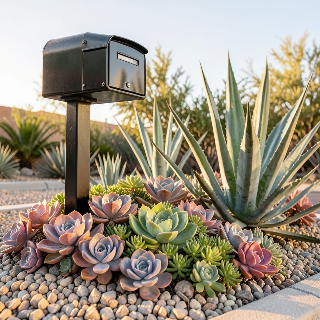 Drought-Tolerant Succulents Garden