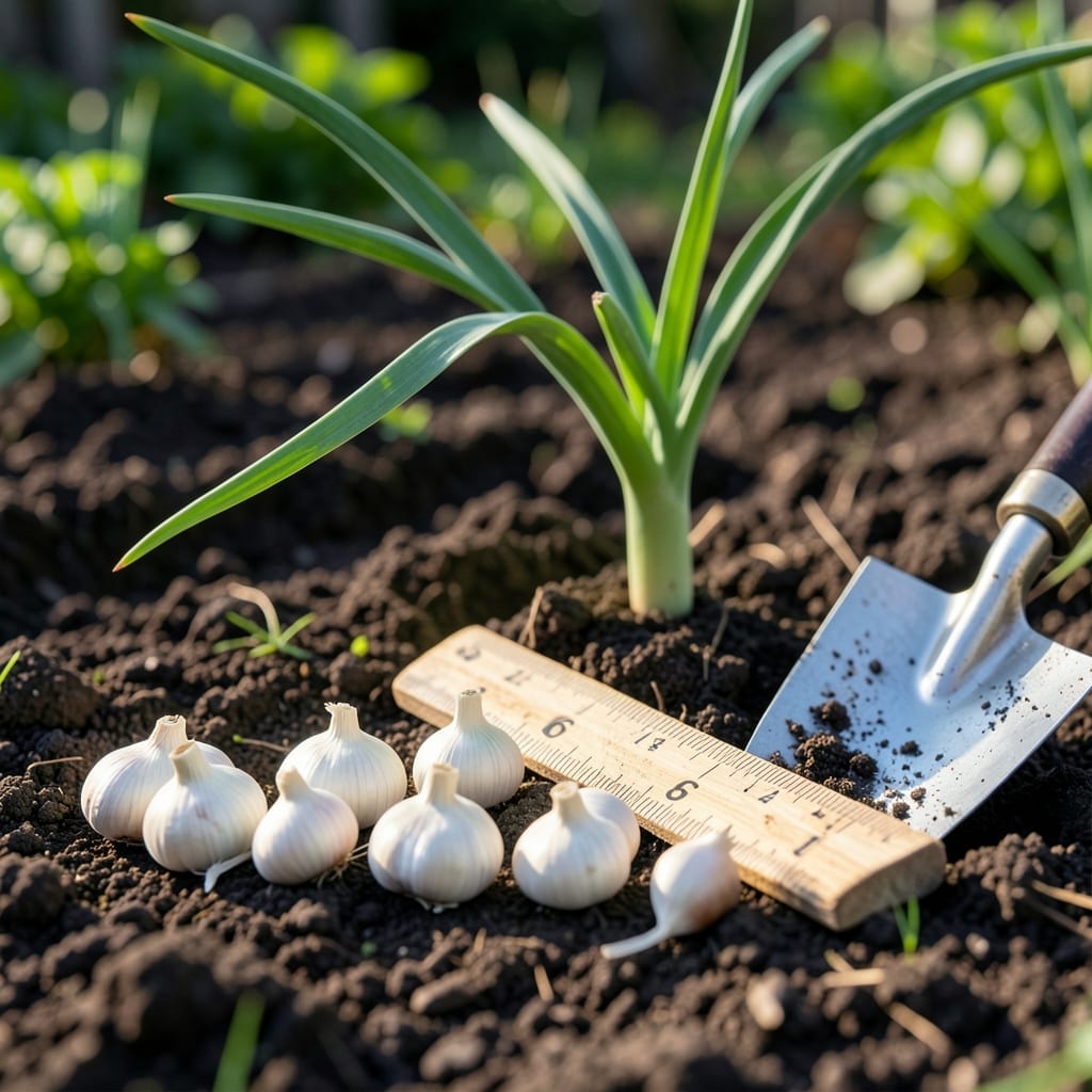 How to Close to Plant Garlic: Optimal Spacing for Bigger Bulbs
