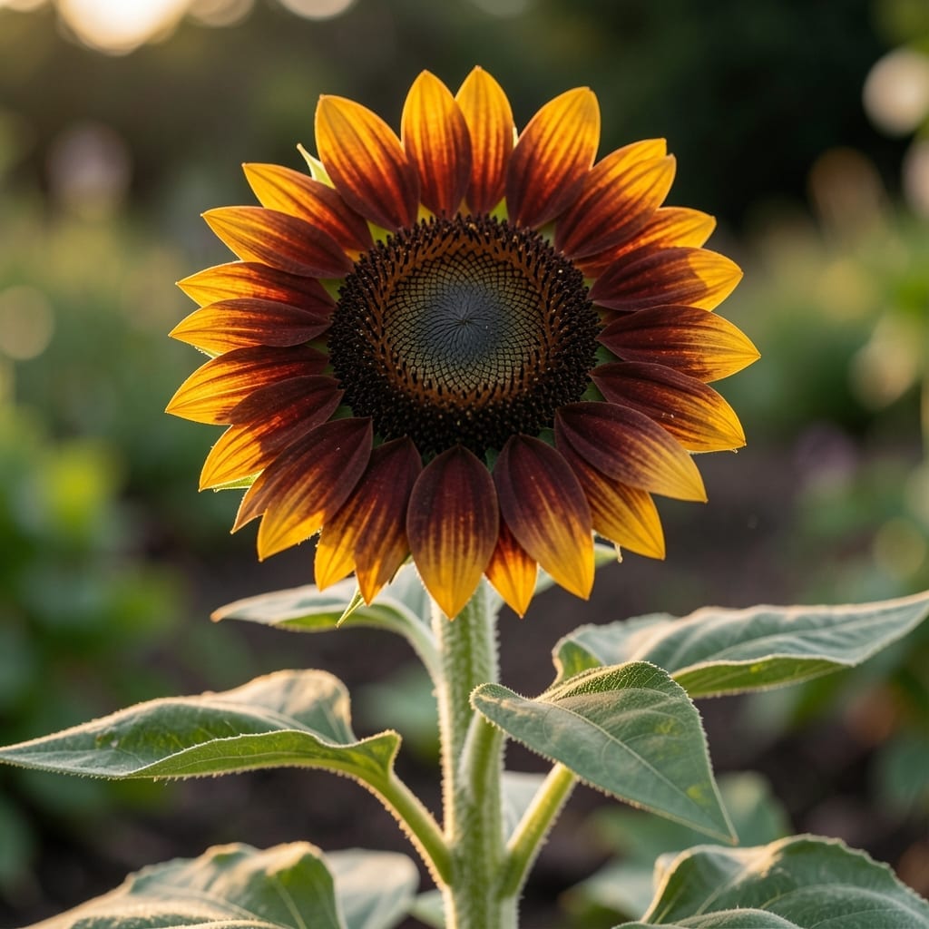 Rustic Dwarf Sunflower