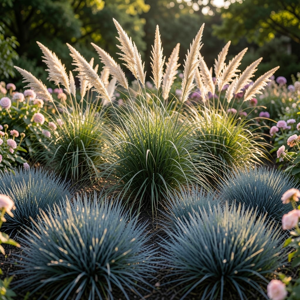 Ornamental Grass for Texture Contrast