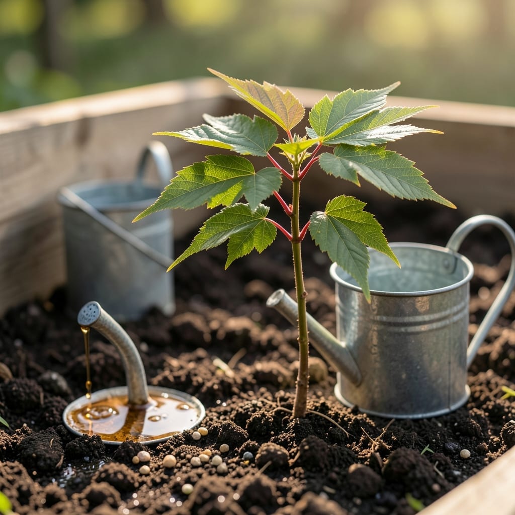 Fertilizing Young Maple Trees