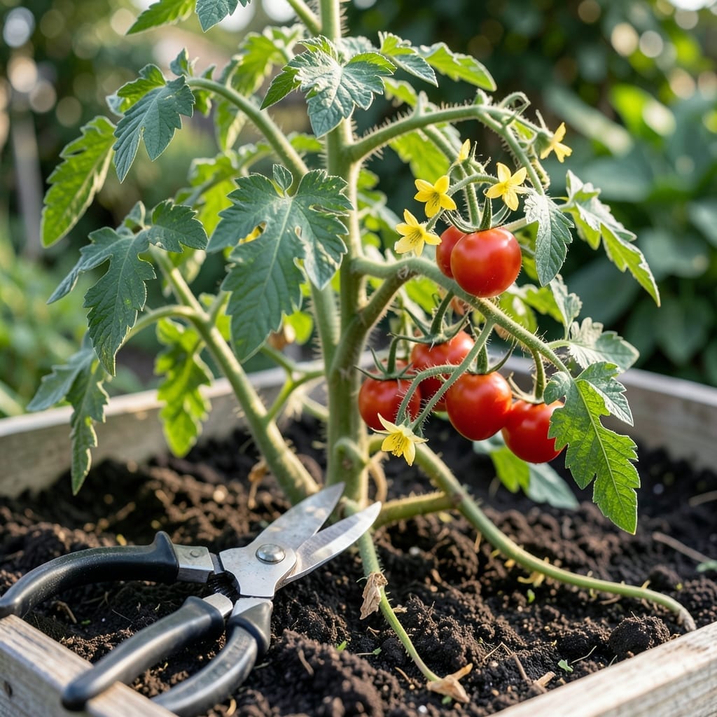 Overgrown Tomato Plants: Pruning and Support for Bountiful Harvests