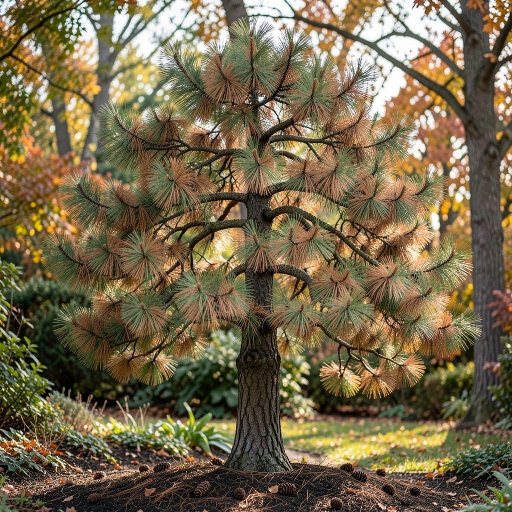 Brown Needles on Pine Trees: Diagnosis and Revival for Evergreen Health Brown Needles on Pine Trees: Diagnosis and Revival for Evergreen Health