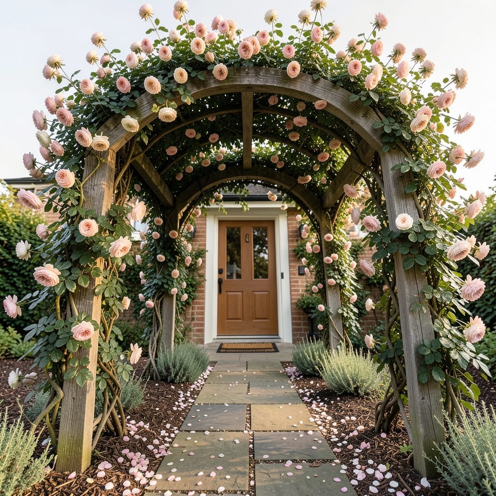 Rose Arbor Entryway
