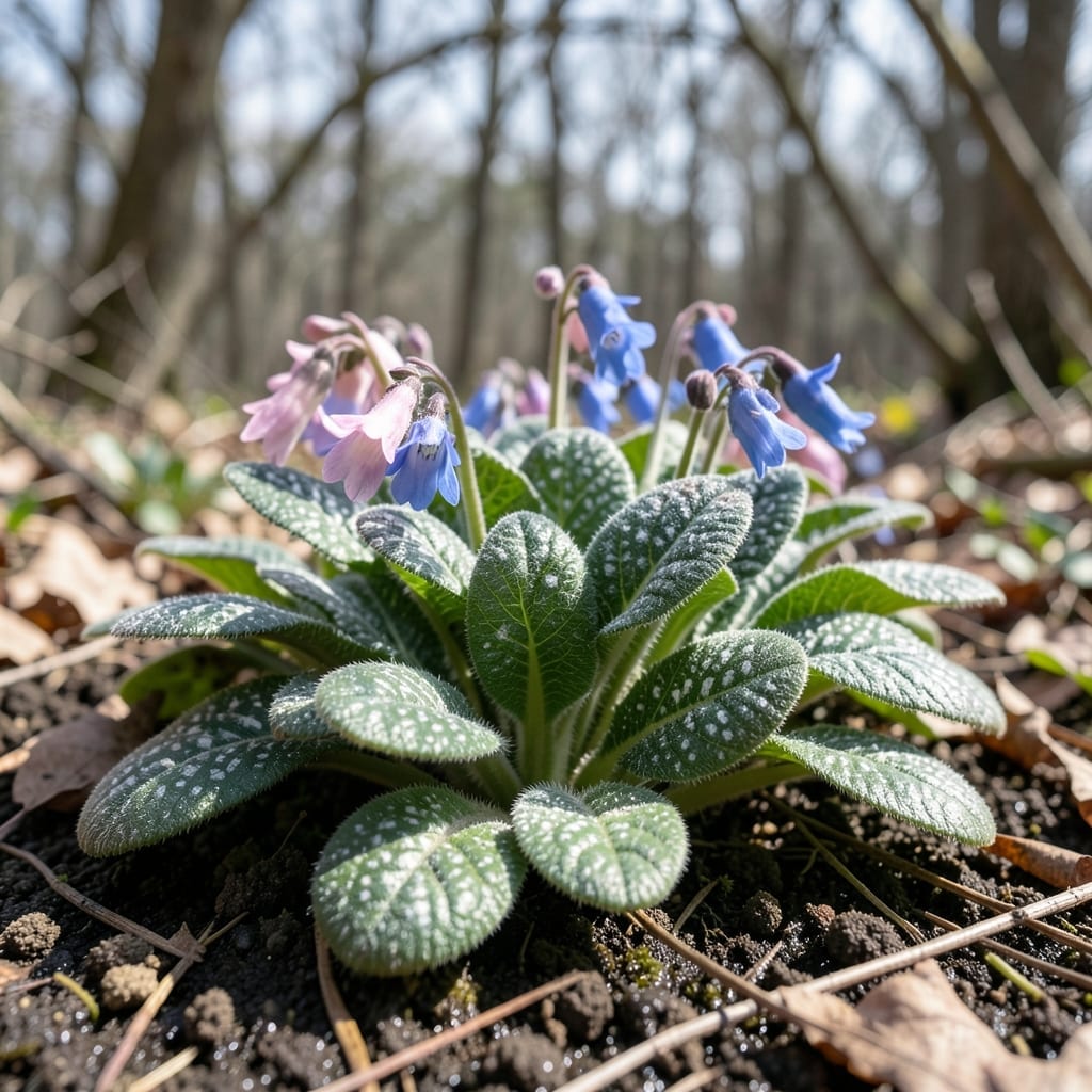 Lungwort with Spotted Leaves