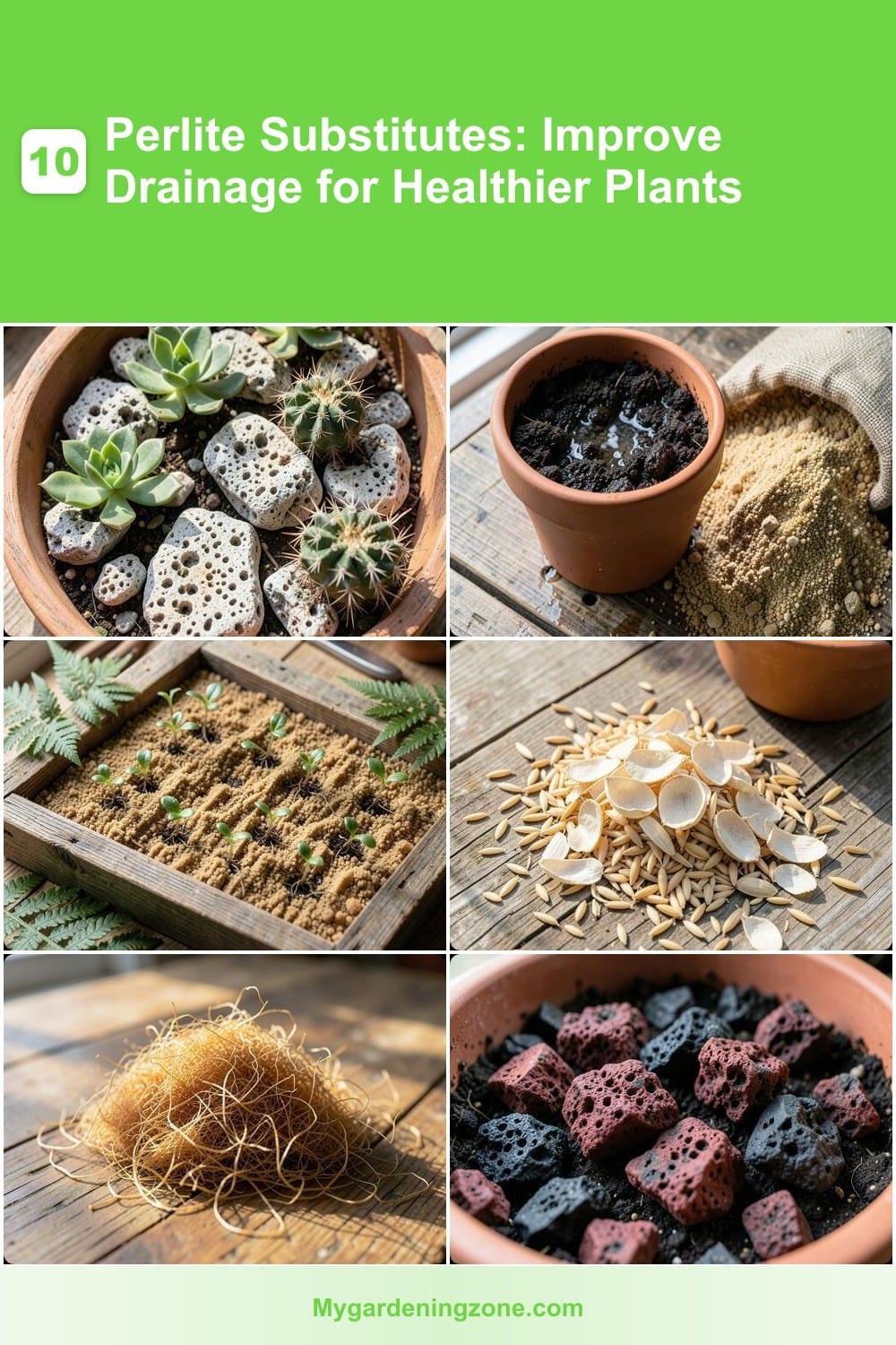 10 Perlite Substitutes: Improve Drainage for Healthier Plants 10 Perlite Substitutes: Improve Drainage for Healthier Plants