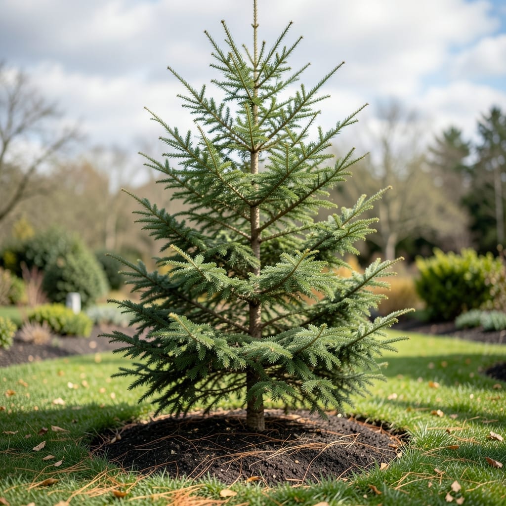 Evergreen Tree With Sparse Branches: Year-Round Elegance for Landscapes Evergreen Tree With Sparse Branches: Year-Round Elegance for Landscapes