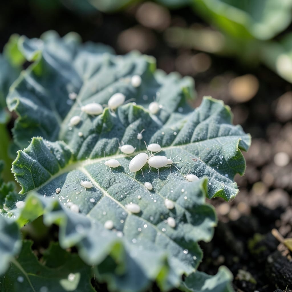 White Bugs On Kale Plants: Visual Identification And Non-Toxic Solutions
