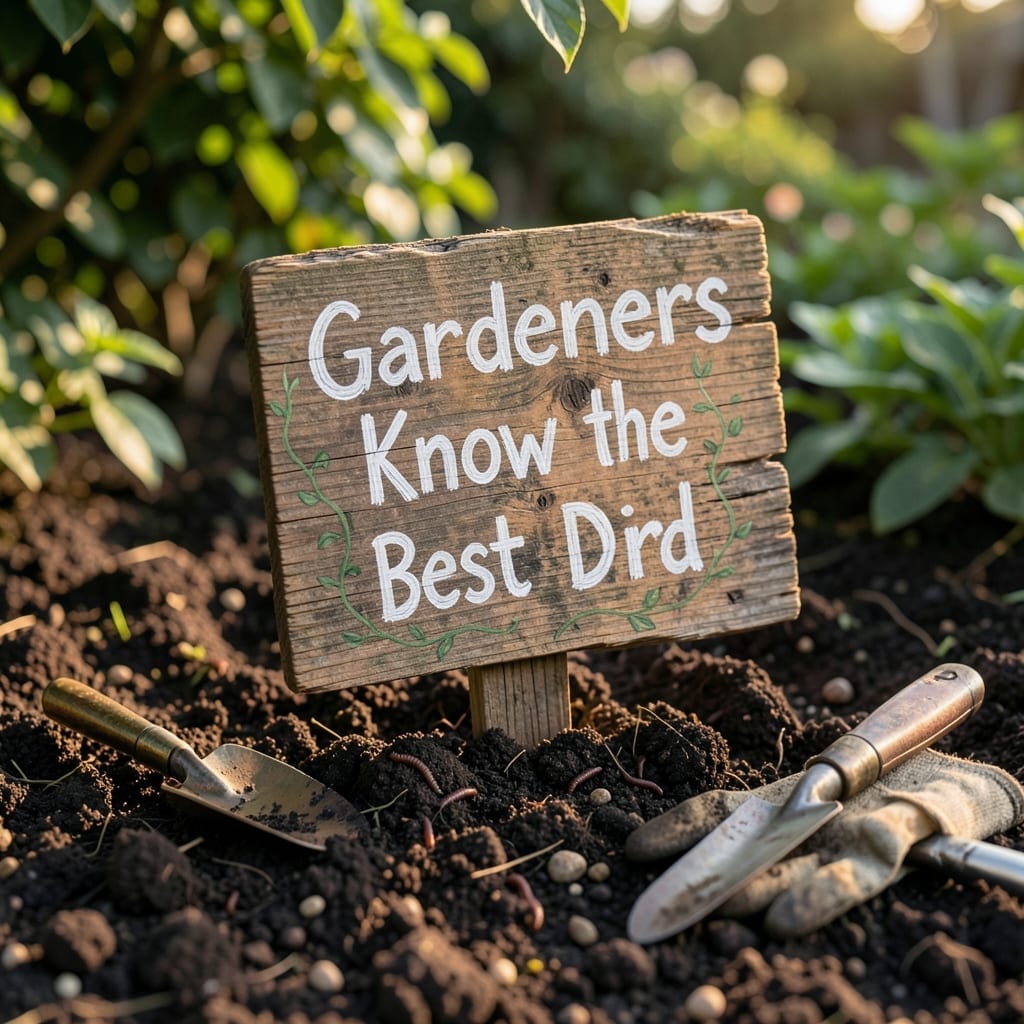 Gardeners Know the Best Dirt