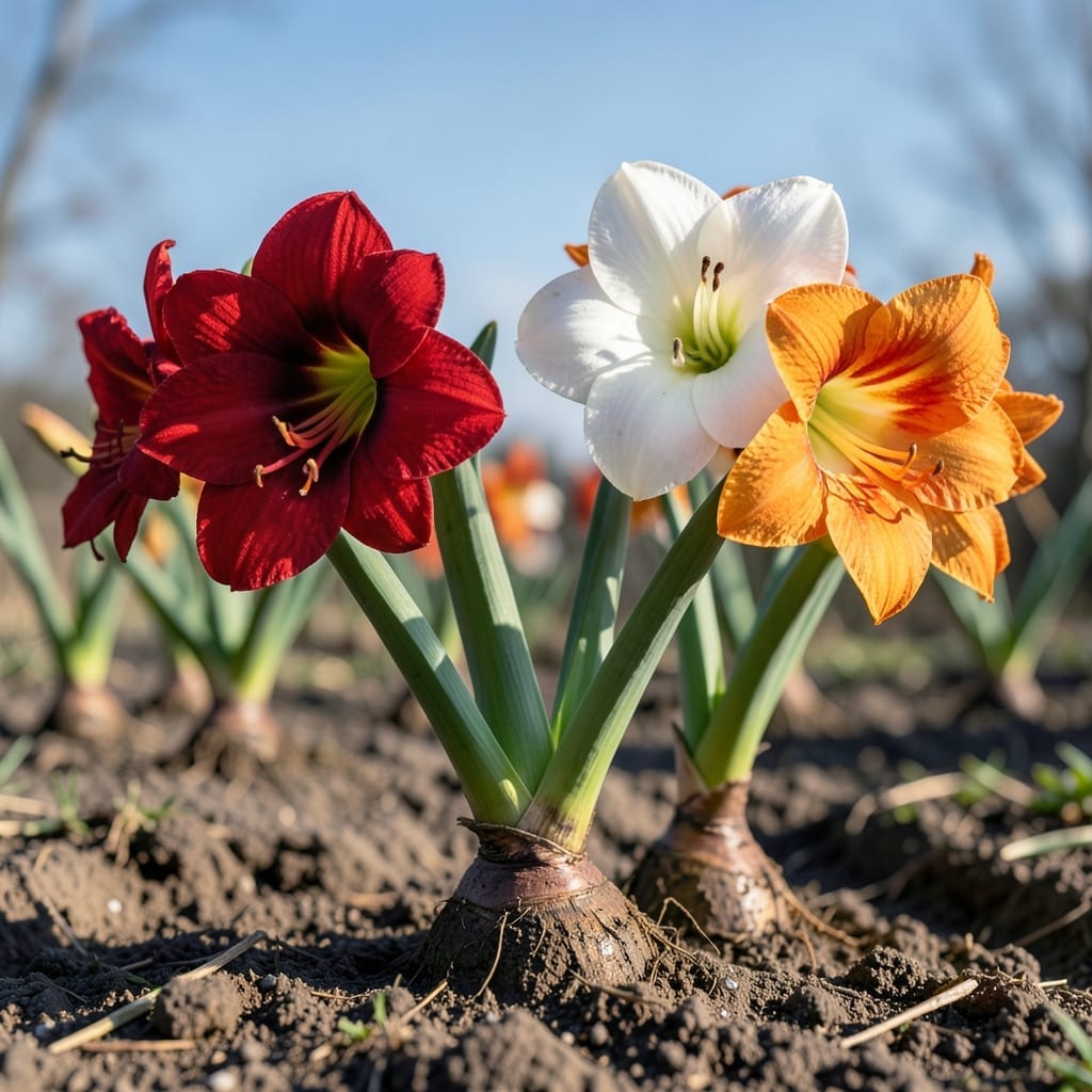 Amaryllis for Winter Drama