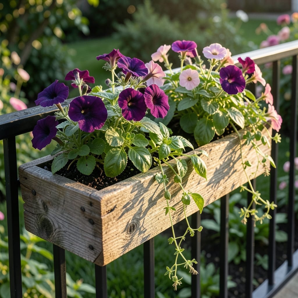 Window Box Planters for Railings