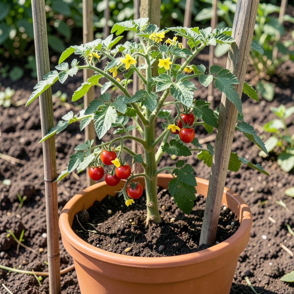 Cherry Tomato Pot Size: Minimum Depth for Healthy Growth Cherry Tomato Pot Size: Minimum Depth for Healthy Growth