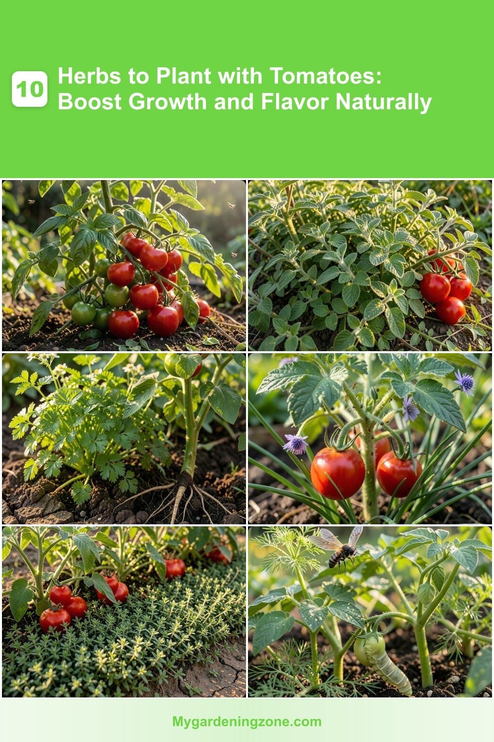 10 Herbs to Plant with Tomatoes: Boost Growth and Flavor Naturally 10 Herbs to Plant with Tomatoes: Boost Growth and Flavor Naturally