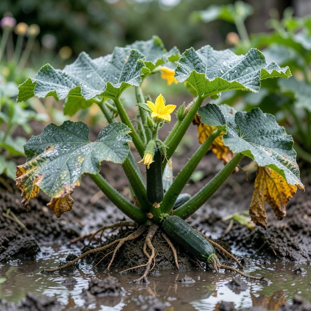 Overwatered Zucchini Plant: Revive Wilting Leaves and Soggy Stems Overwatered Zucchini Plant: Revive Wilting Leaves and Soggy Stems