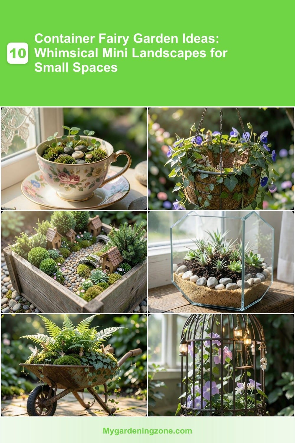 10 Container Fairy Garden Ideas: Whimsical Mini Landscapes for Small Spaces 10 Container Fairy Garden Ideas: Whimsical Mini Landscapes for Small Spaces