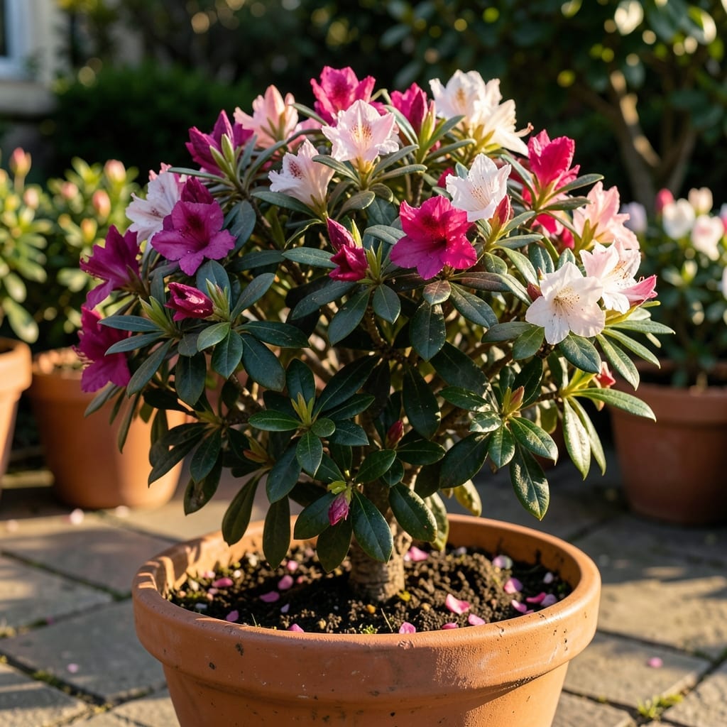 Azalea in Container