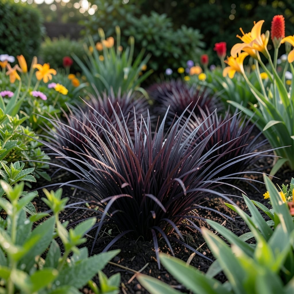 Black Mondo Grass Dark Drama