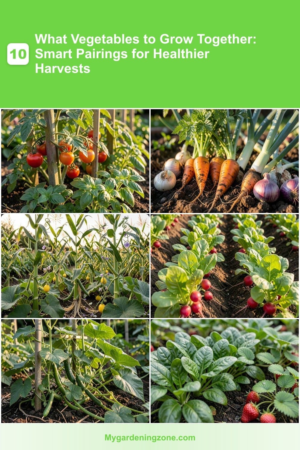 10 What Vegetables to Grow Together: Smart Pairings for Healthier Harvests