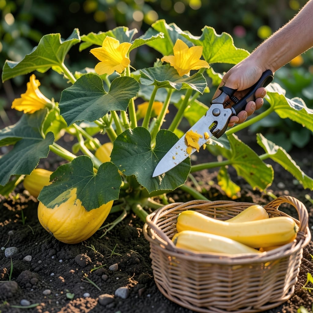 Harvesting Yellow Squash: When to Pick for Peak Flavor Harvesting Yellow Squash: When to Pick for Peak Flavor