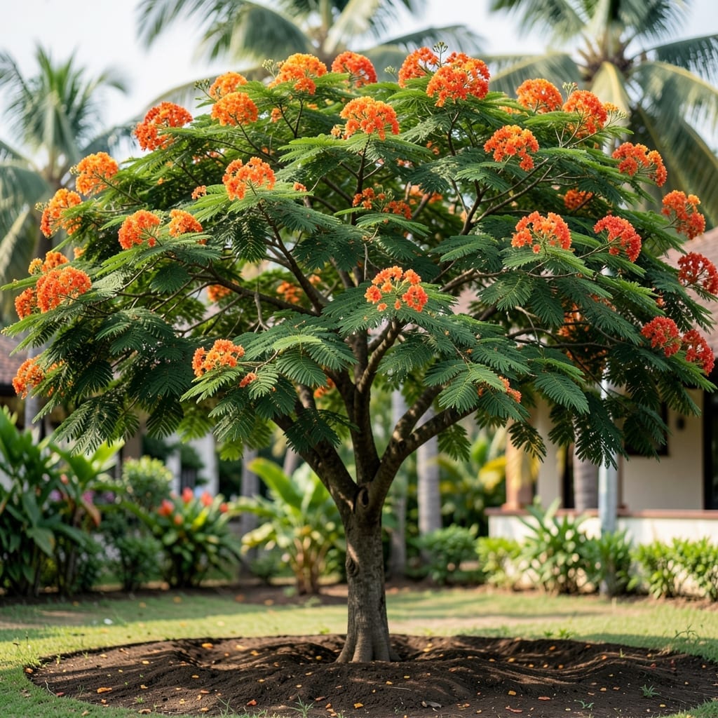 Gulmohar Tree Flower: Vibrant Blooms and Care Essentials