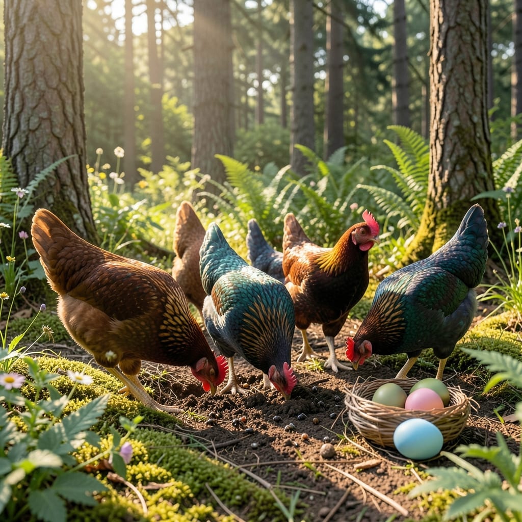 Easter Egger for Colorful Pest Management
