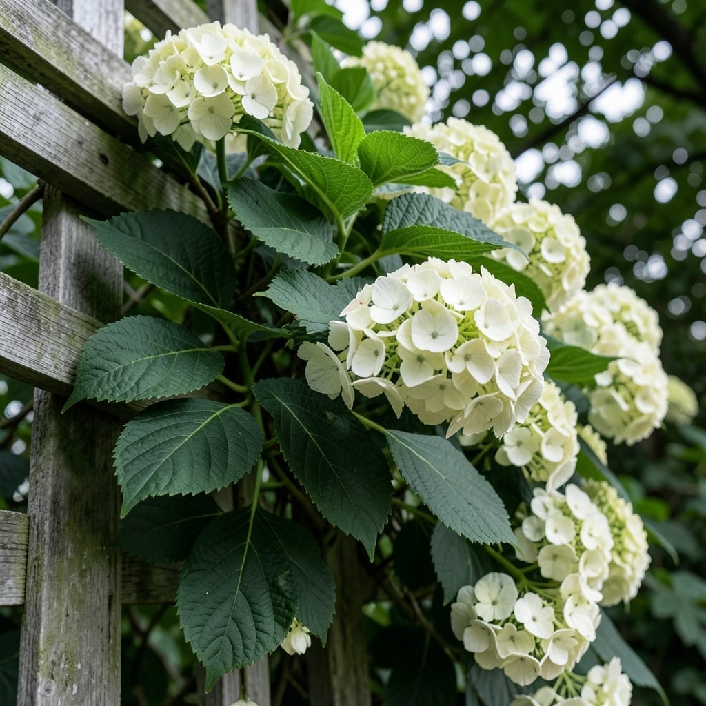 Climbing Hydrangea for Bold Texture