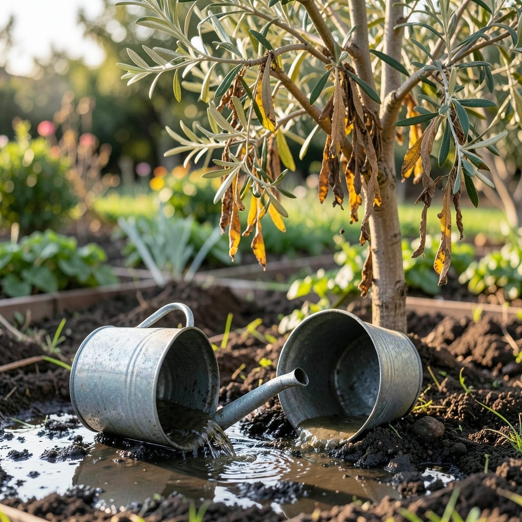 Overwatered Olive Tree: Root Rot Rescue and Recovery Steps Overwatered Olive Tree: Root Rot Rescue and Recovery Steps