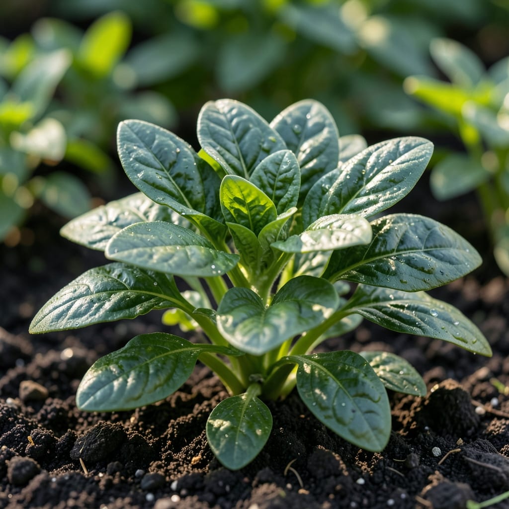 Triangular Spinach Leaves: Visual Guide to Healthy Growth Patterns Triangular Spinach Leaves: Visual Guide to Healthy Growth Patterns