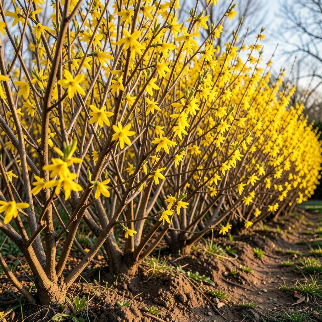 Forsythia Border