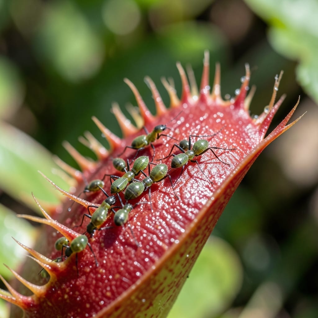Aphids on Venus Fly Trap: Safe Removal Without Harming the Plant