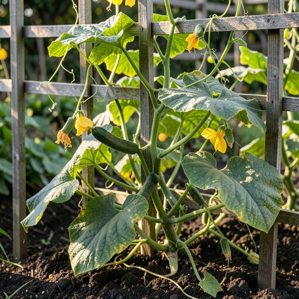 Pale Cucumber Leaves: Visual Guide to Organic Treatment Methods Pale Cucumber Leaves: Visual Guide to Organic Treatment Methods