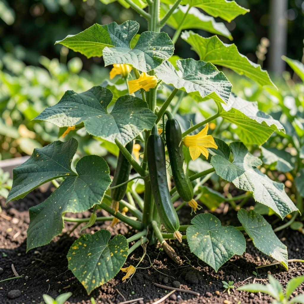 Spotted Cucumber Leaves: Visual Guide to Early Detection and Natural Solutions