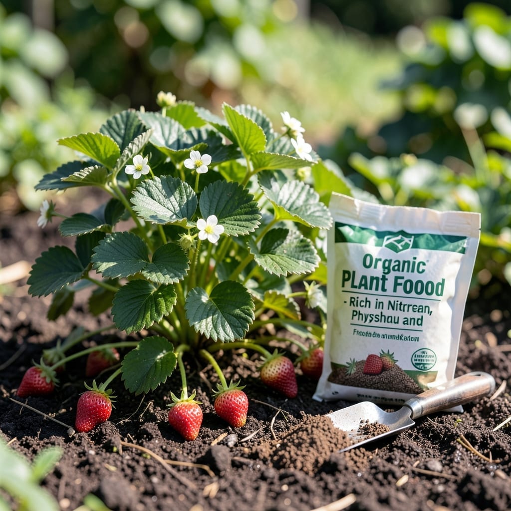 Fertilizing Strawberries in Pots: Organic Methods for Bigger Yields Fertilizing Strawberries in Pots: Organic Methods for Bigger Yields
